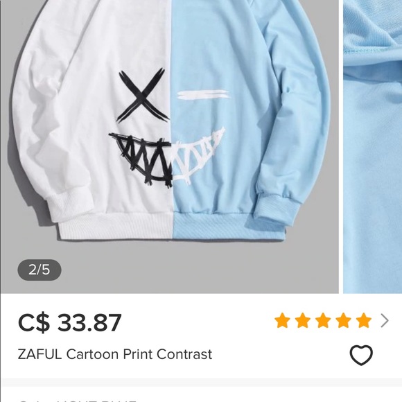 Men’s hoodie - Picture 2 of 3